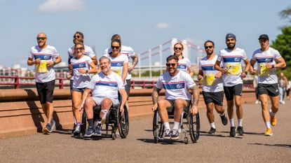 People taking part in the Wings For Life World Run