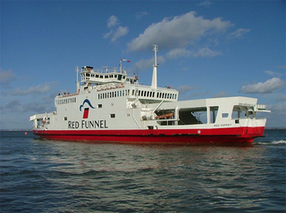 Red Funnel ferry to Isle of Wight