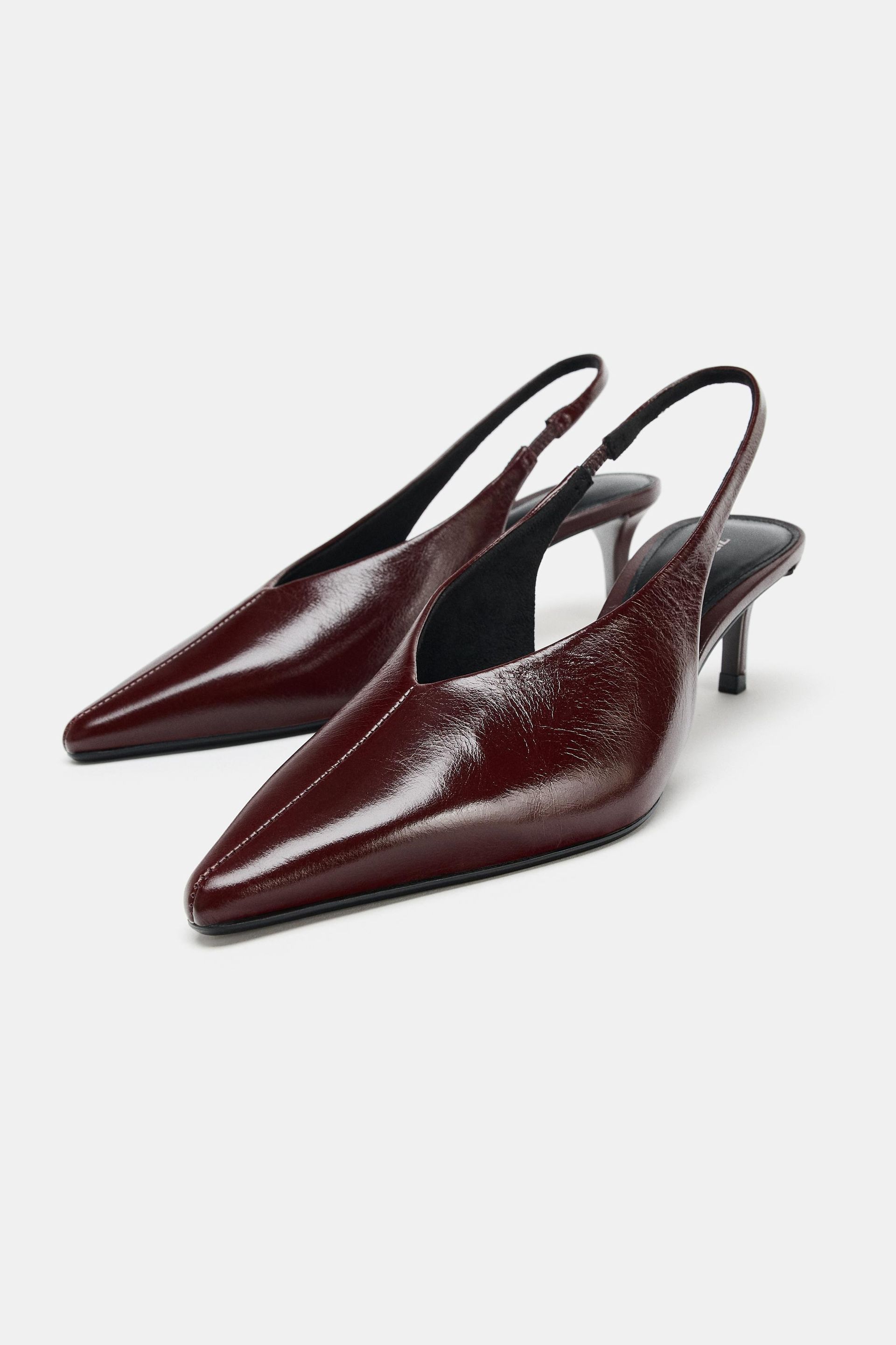 Leather Slingbacks