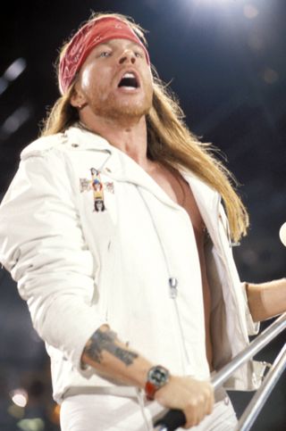 Get in the ring, Axl comes out swinging at Wembley Stadium
