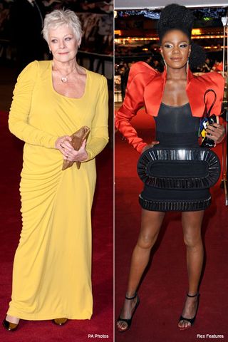 Judi Dench, Shingai Shoniwa - Nine Premiere - Fashion News - Marie Claire