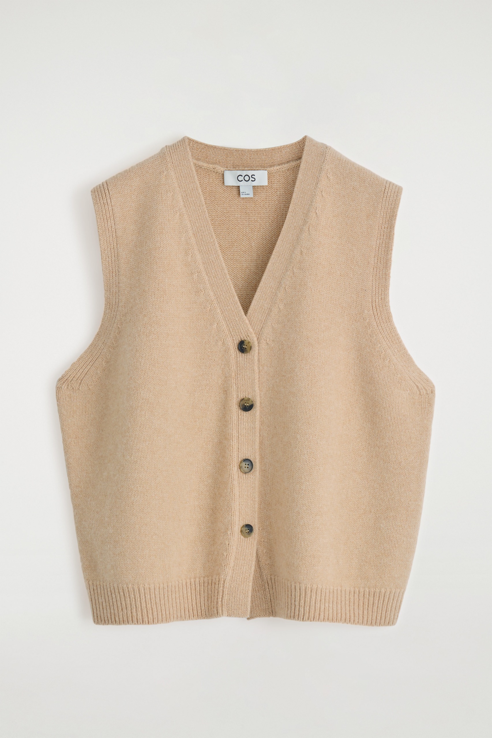 Knitted Cashmere-Blend Vest