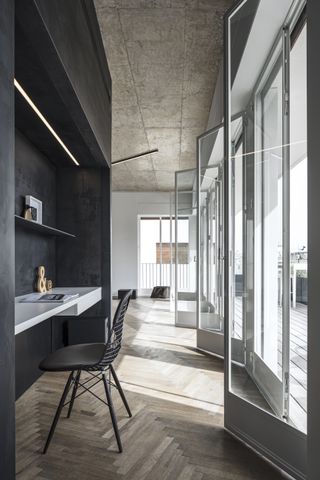 Bauhaus loft interiors Axelrod