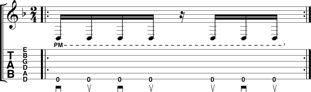 Kick drum pattern 2