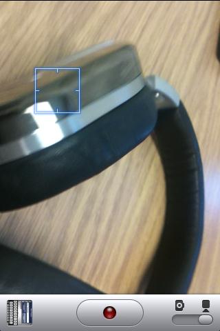 iOS 4 video focus