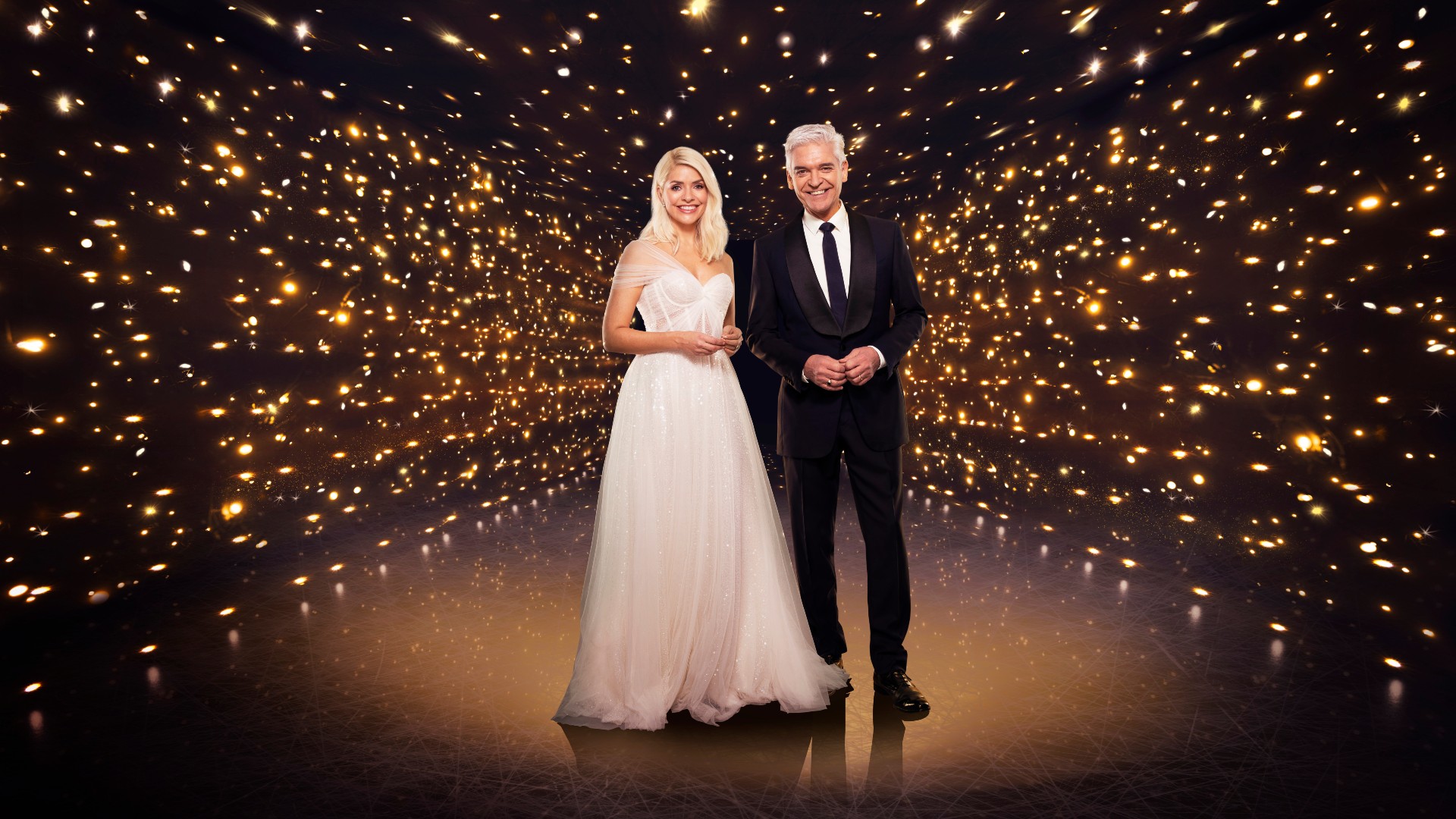 Holly Willoughby and Phillip Schofield Dancing on Ice Celebrity Face Masks
