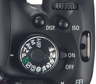 Canon 600d top controls