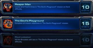 StarCraft II achievements