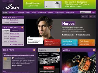 Sci-Fi Channel Website