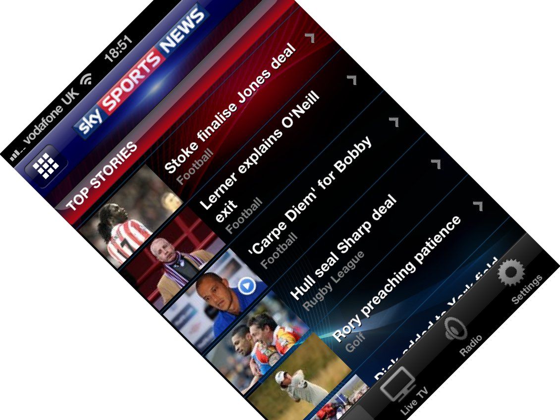 Sky Sports News app arrives for iPhone and iPad | TechRadar