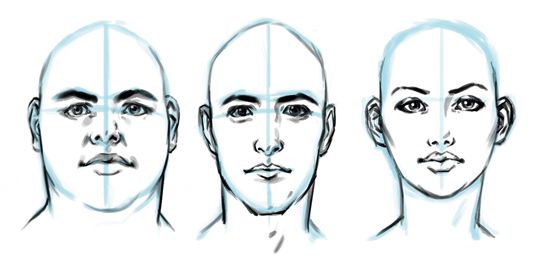 How to paint 3 different people from one reference | Creative Bloq