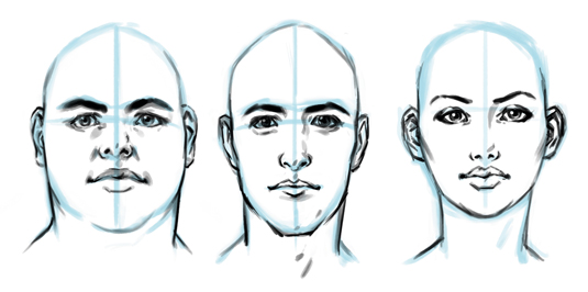 How to paint 3 different people from one reference | Creative Bloq