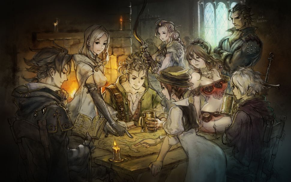 games like octopath traveler download