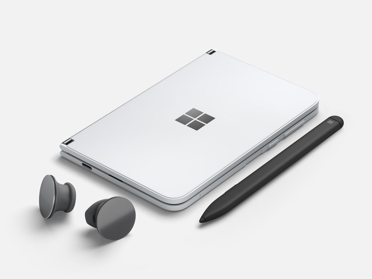 Surface Duo Press Hero Pen Surface Earbuds