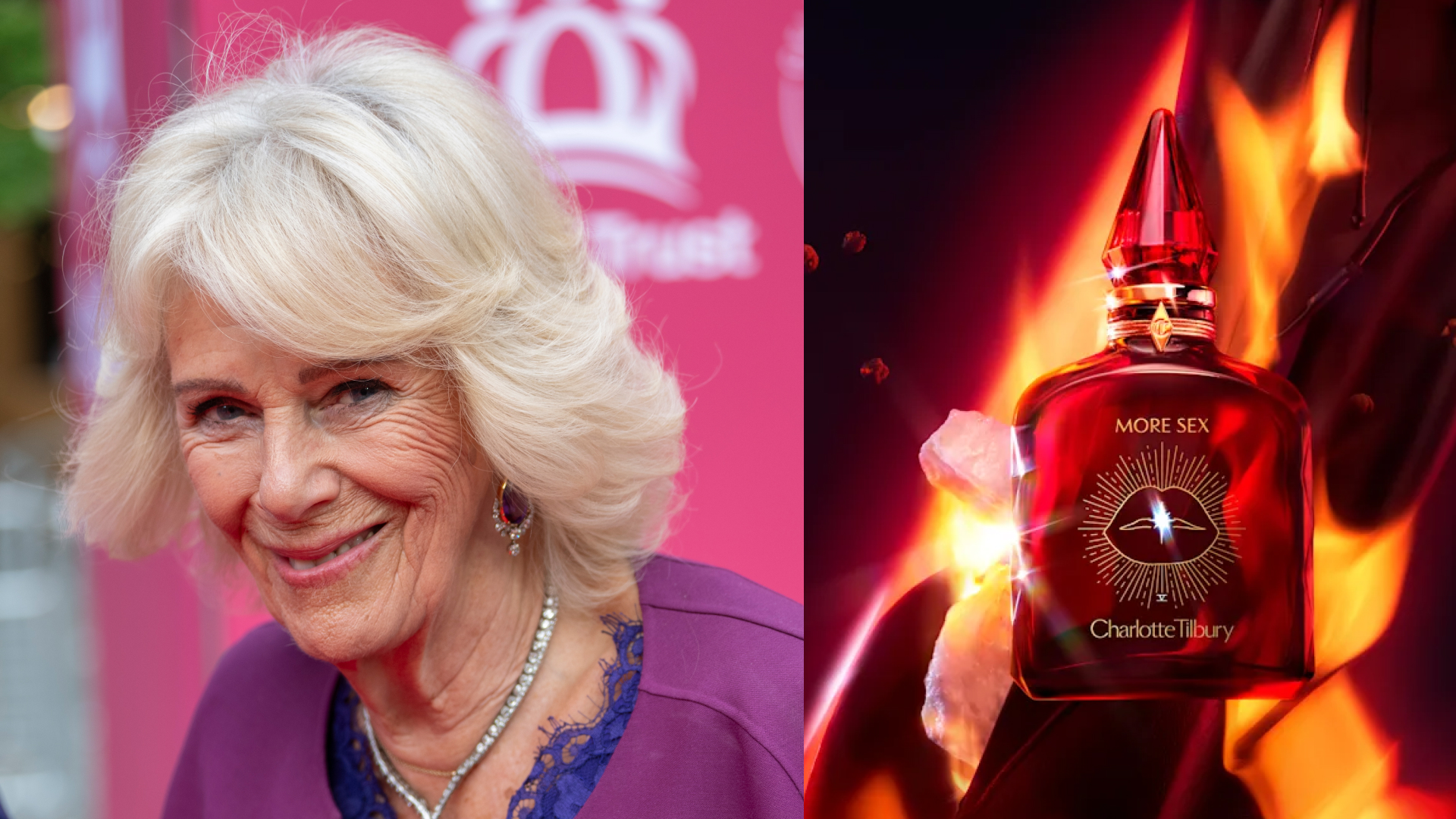 Queen Camilla perfume Charlotte Tilbury