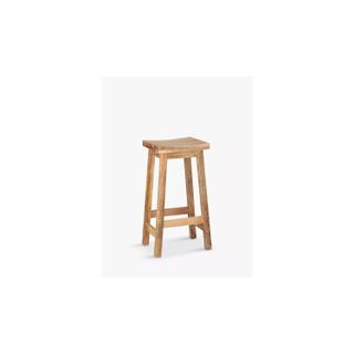 wooden bar stool