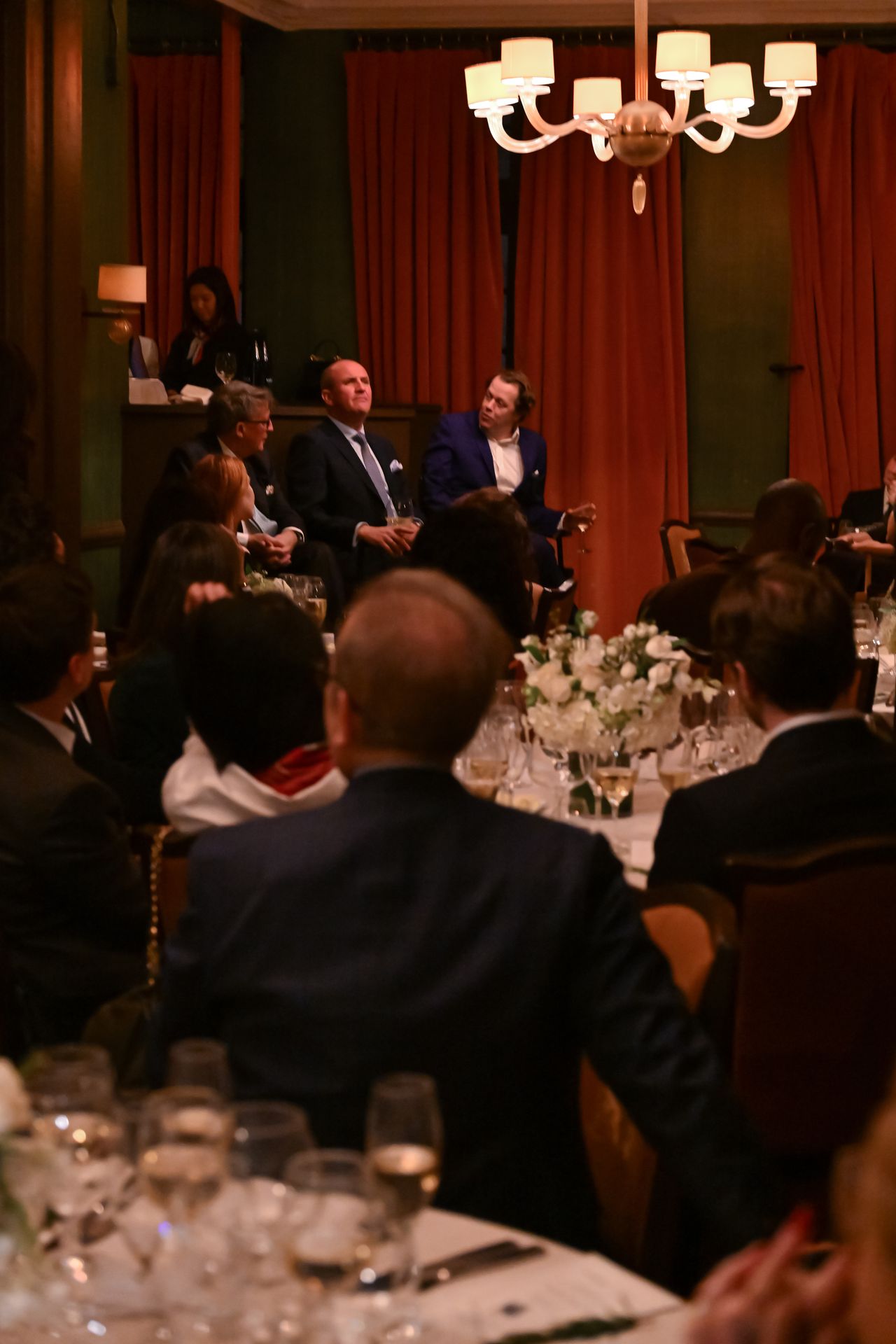 Three men on panel discussion