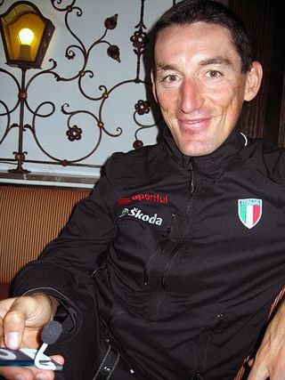 Marco Pinotti during the World Championships