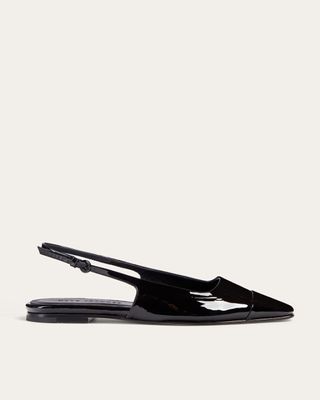 Tia Flat, Black Patent