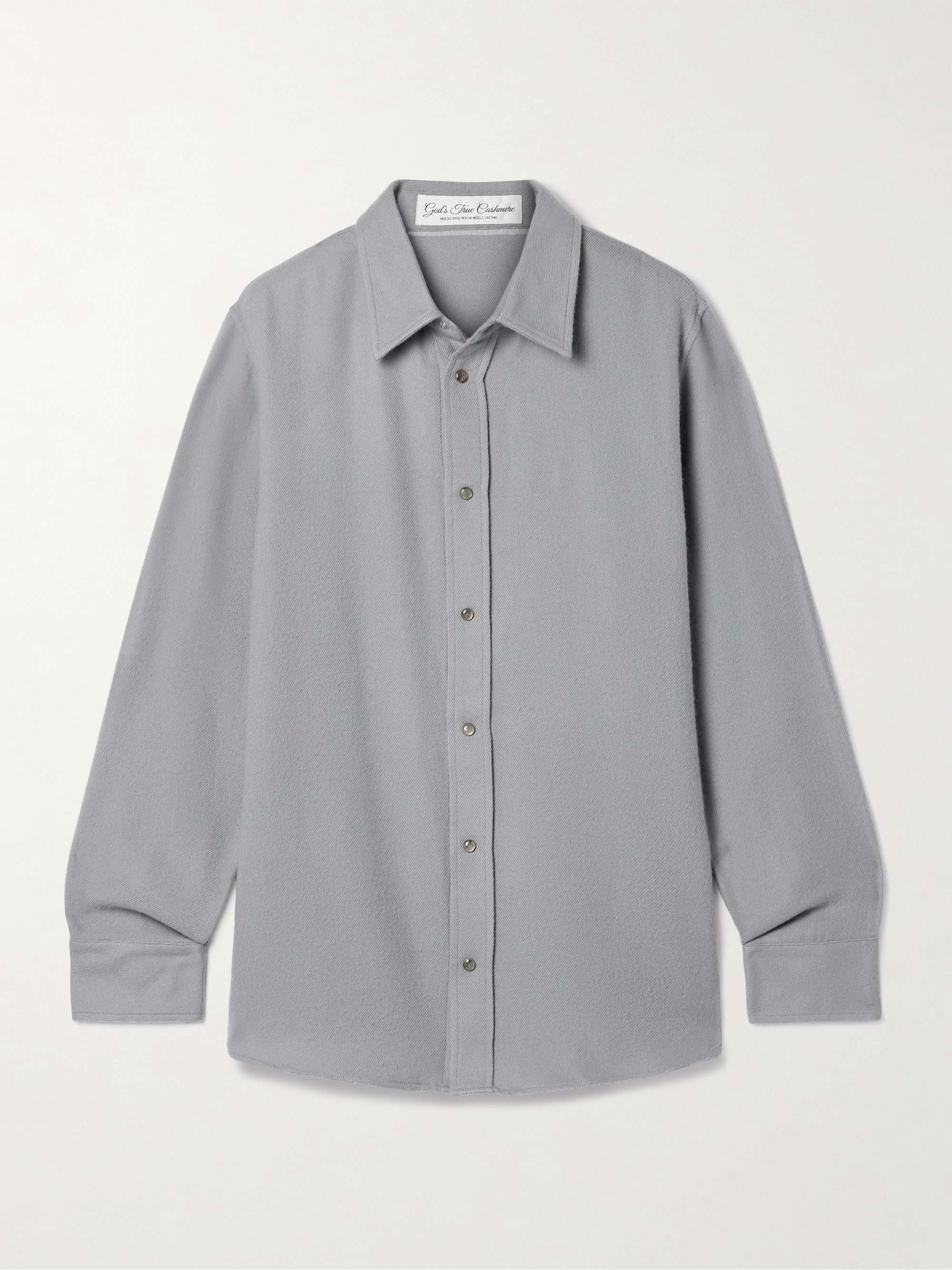 Cashmere-Twill Shirt