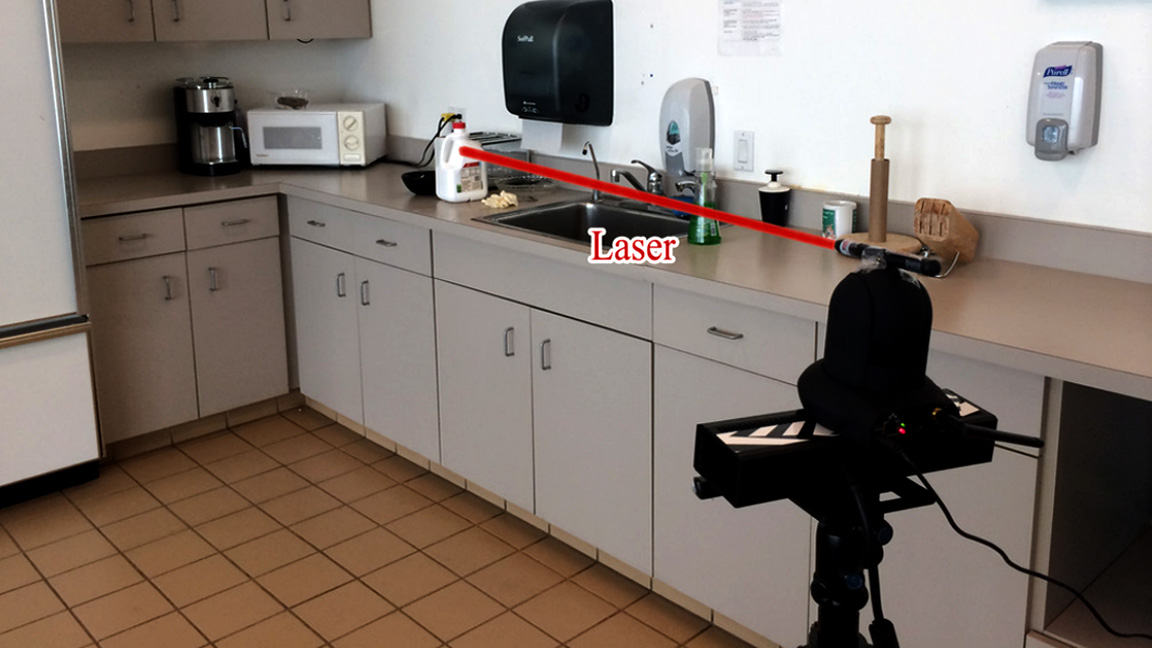 This robot uses lasers to point at things you&#039;ve forgotten