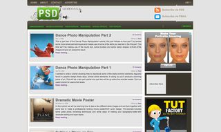 Photoshop resources: PSD Learning