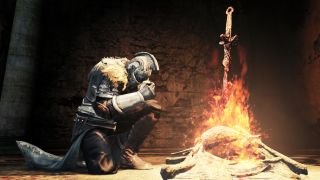 Dark Souls 2 - Bonfire prayer