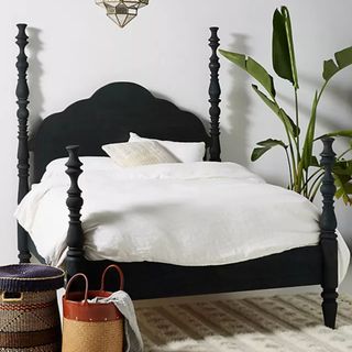 anthropologie four poster bed