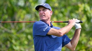 Jim Furyk takes a shot at the Boeing Classic