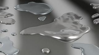 How to create a realistic liquid-metal effect