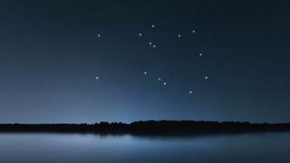 a group of stars in the sky roughly shaped like a horse