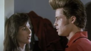 Catherine Keener and Brad Pitt in Johnny Suede