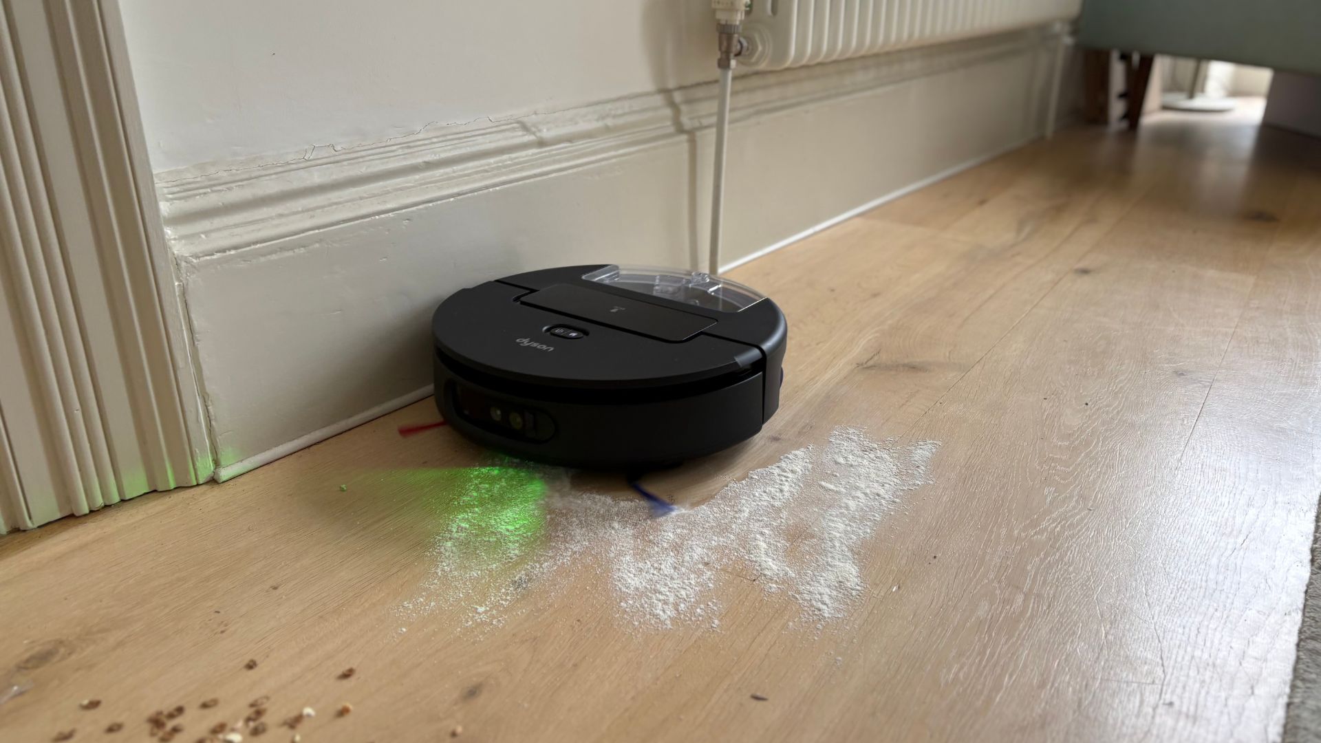 Testing Dyson Spot+Scrub AI Robot Vacuum Cleaner