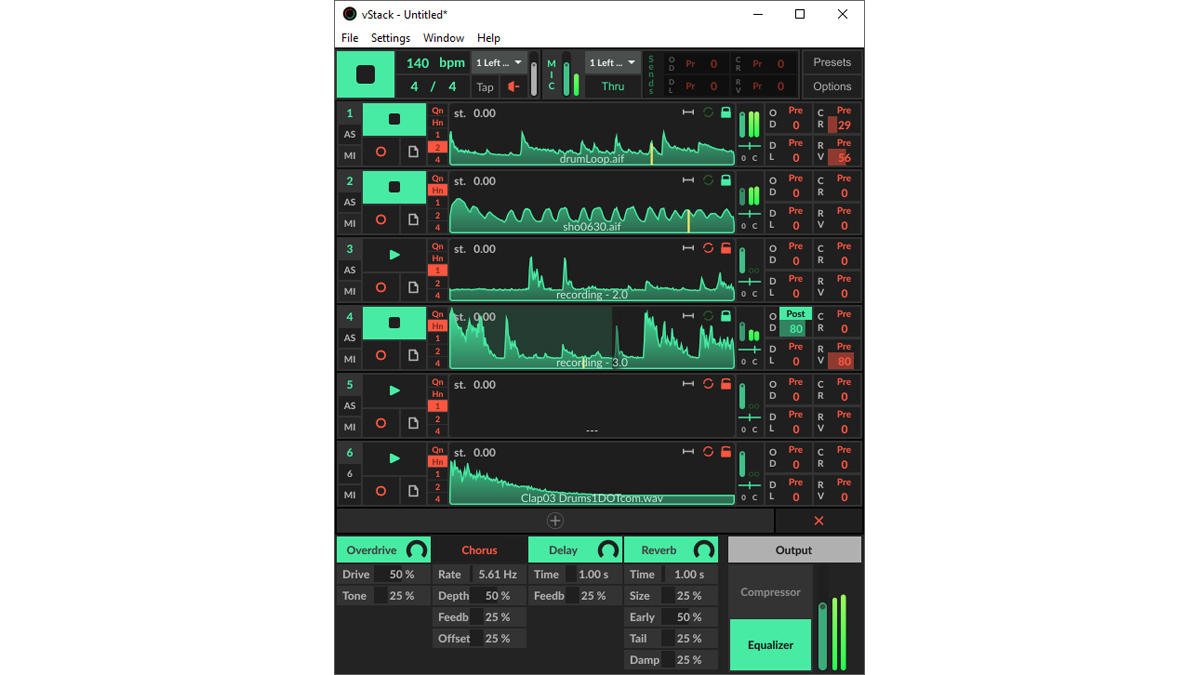 Stack and sync.