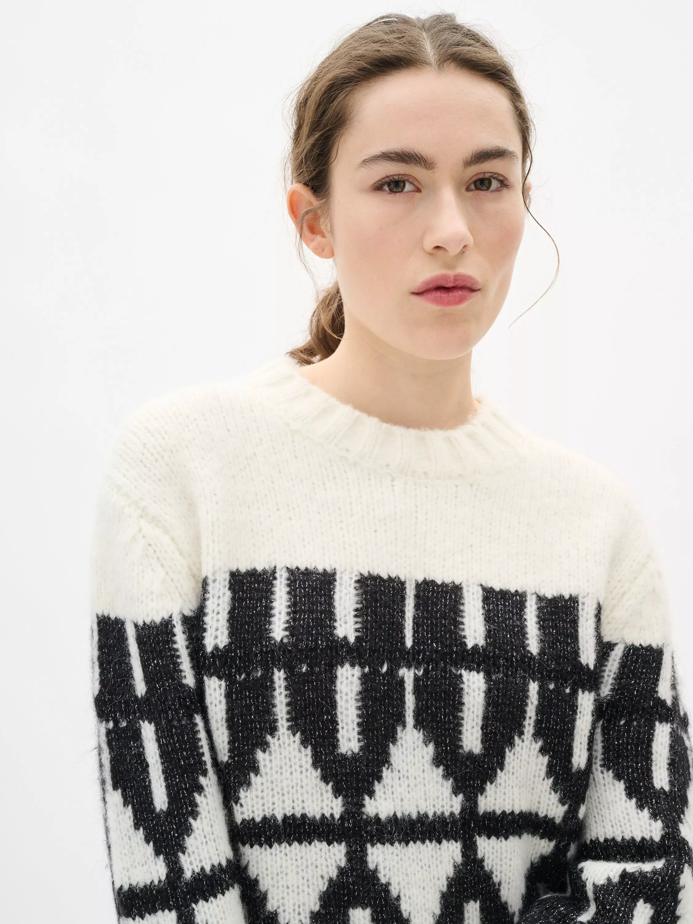 Inwear Tei Fair Isle Knit Jumper