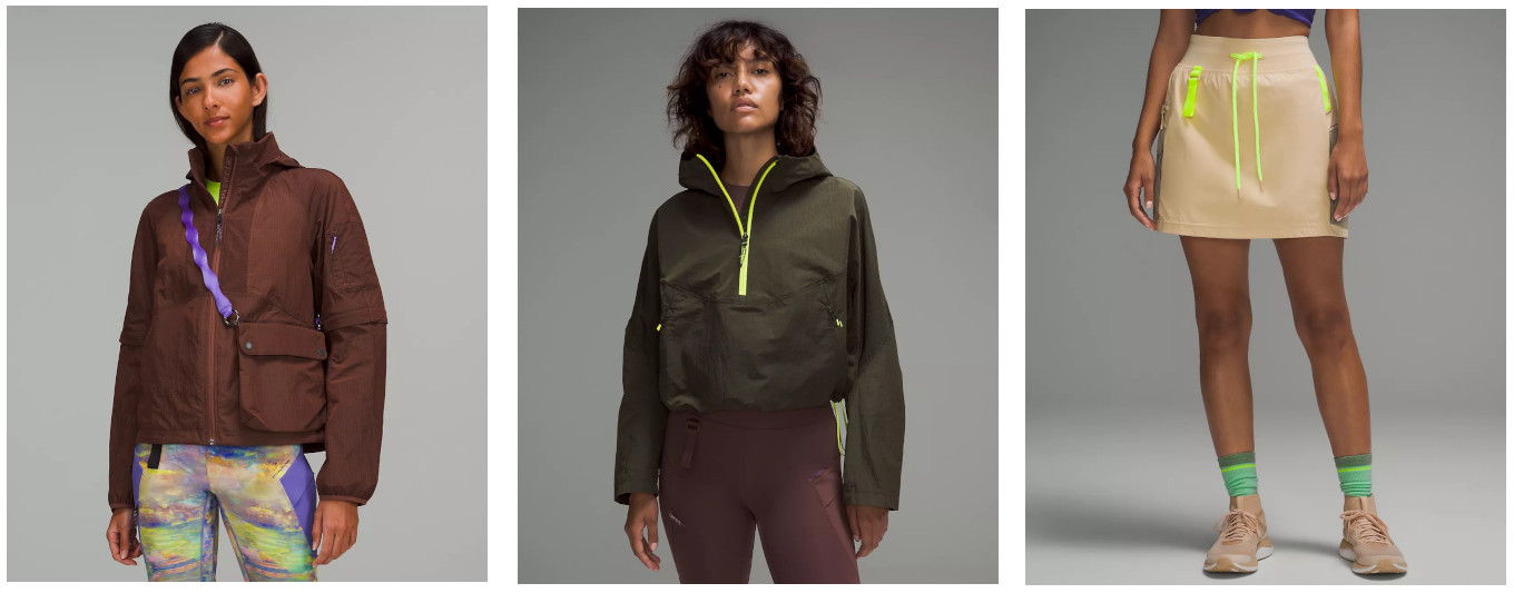 Lululemon launches new line of functional, funky hiking gear | Advnture