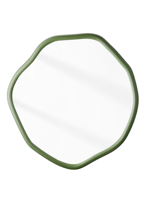 Brandy Mirror in Moss by the Novogratz