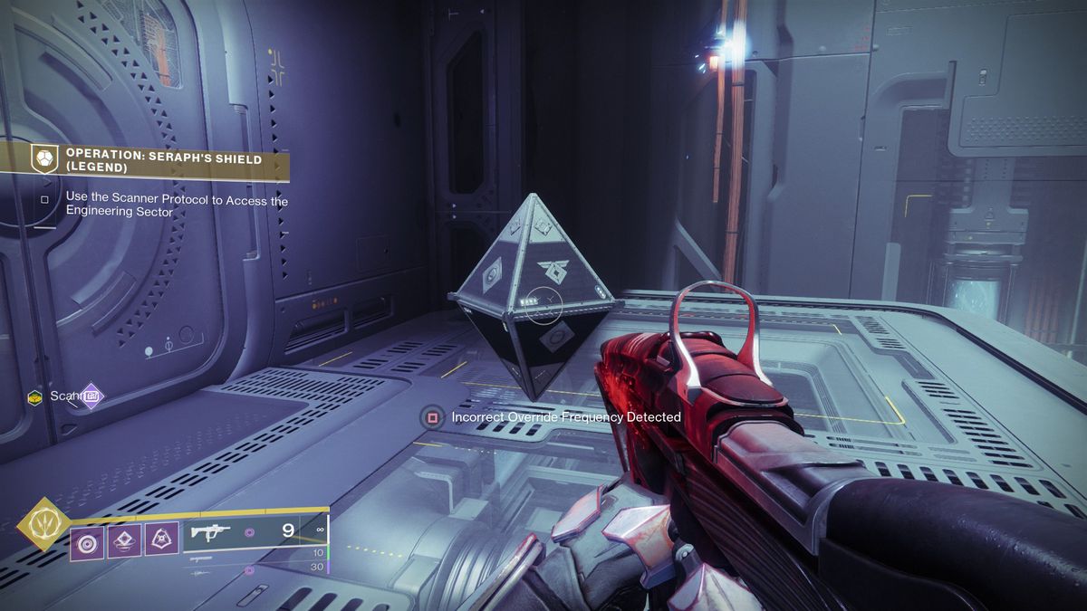 Destiny 2 Resonance Amp locations - Seraph's Shield shaft