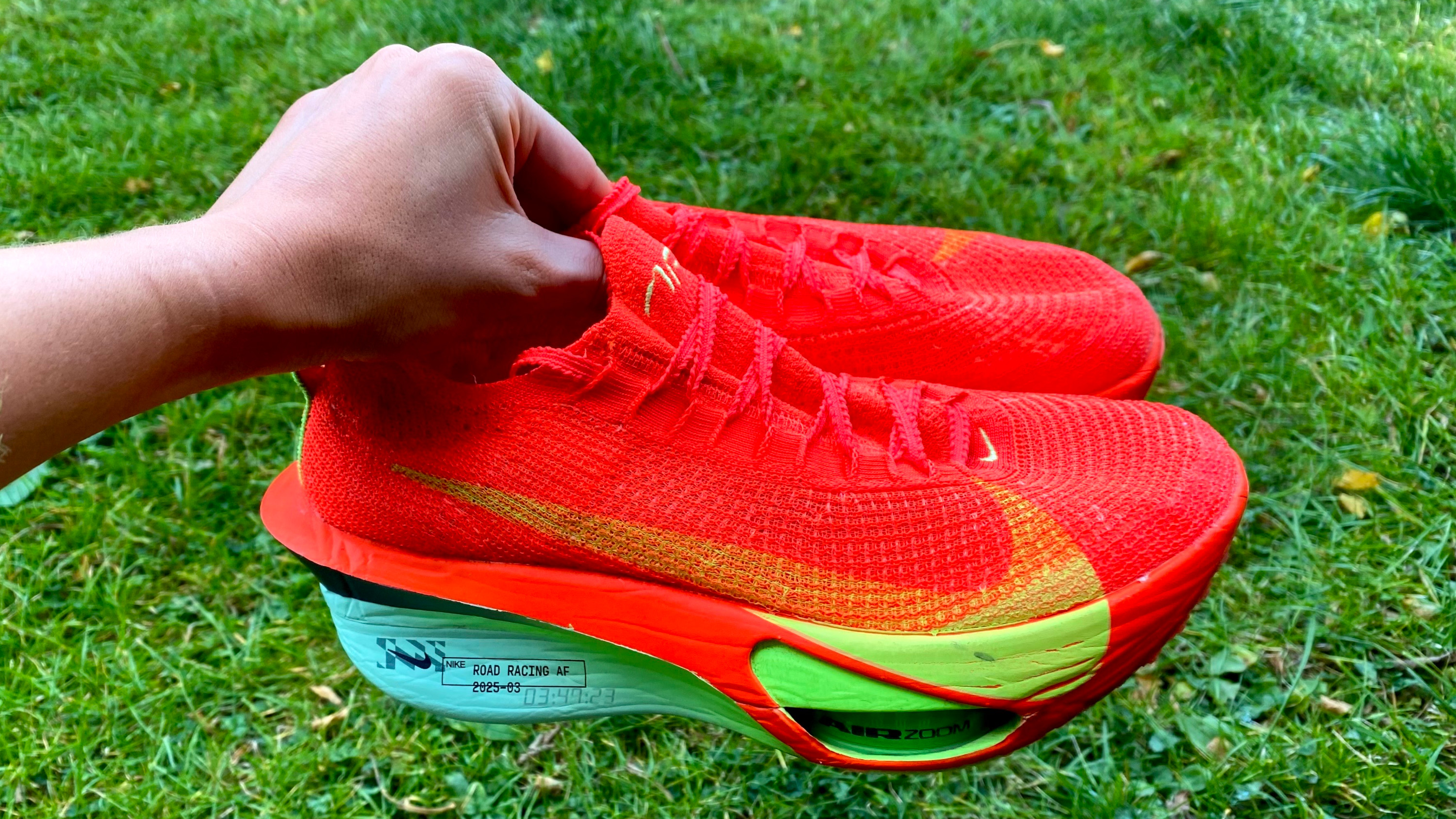 the Nike Alphafly 3 running shoe