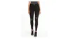 V by Very Ella High Waisted Ripped Skinny Jean – Black