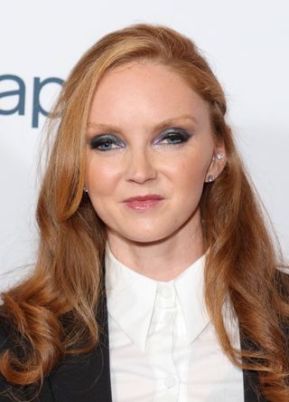 Lily Cole attends the "Hilma" UK Film Premiere at Everyman King's Cross on October 20, 2022 in London, England