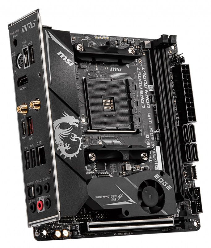 MSI MPG B550I Gaming Edge Wi-Fi Review: A Tiny Take on B550