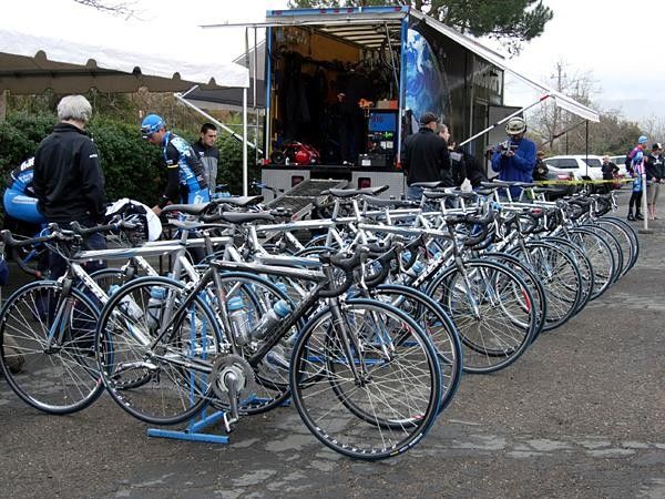 Discovery's 2007 fleet of Trek bikes.