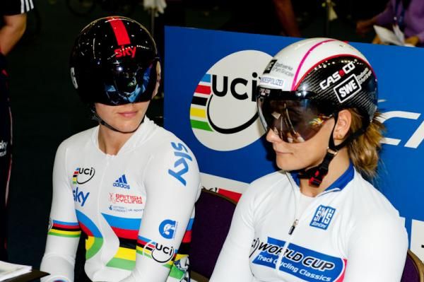 Womens Sprint - Pendleton psyches out Kristina Vogel