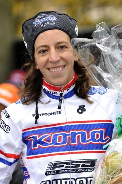 Helen Wyman (Kona) was second on the day.