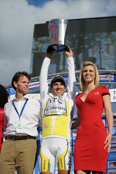 Tour of Britain champion Michael Albasini (HTC-Columbia).