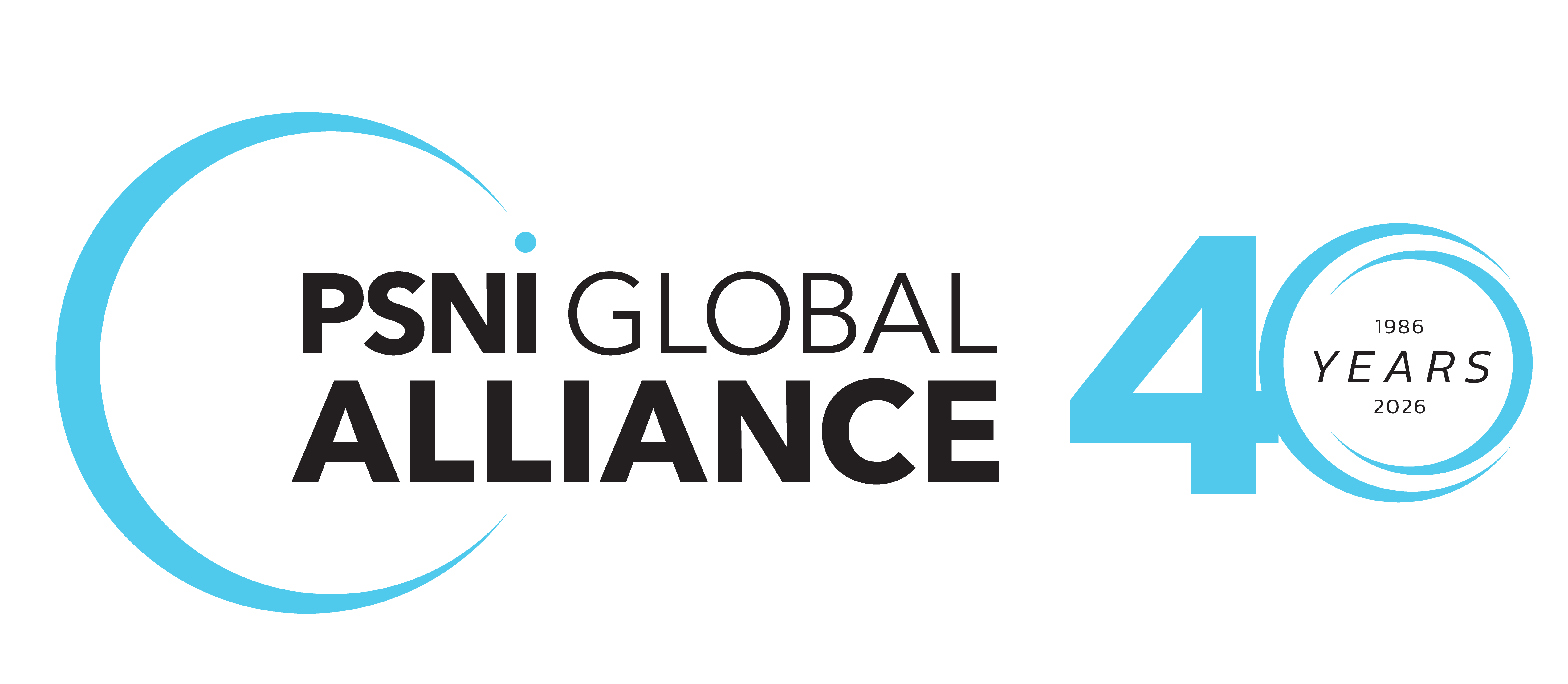 PSNI Global Alliance 40th Anniversary Logo