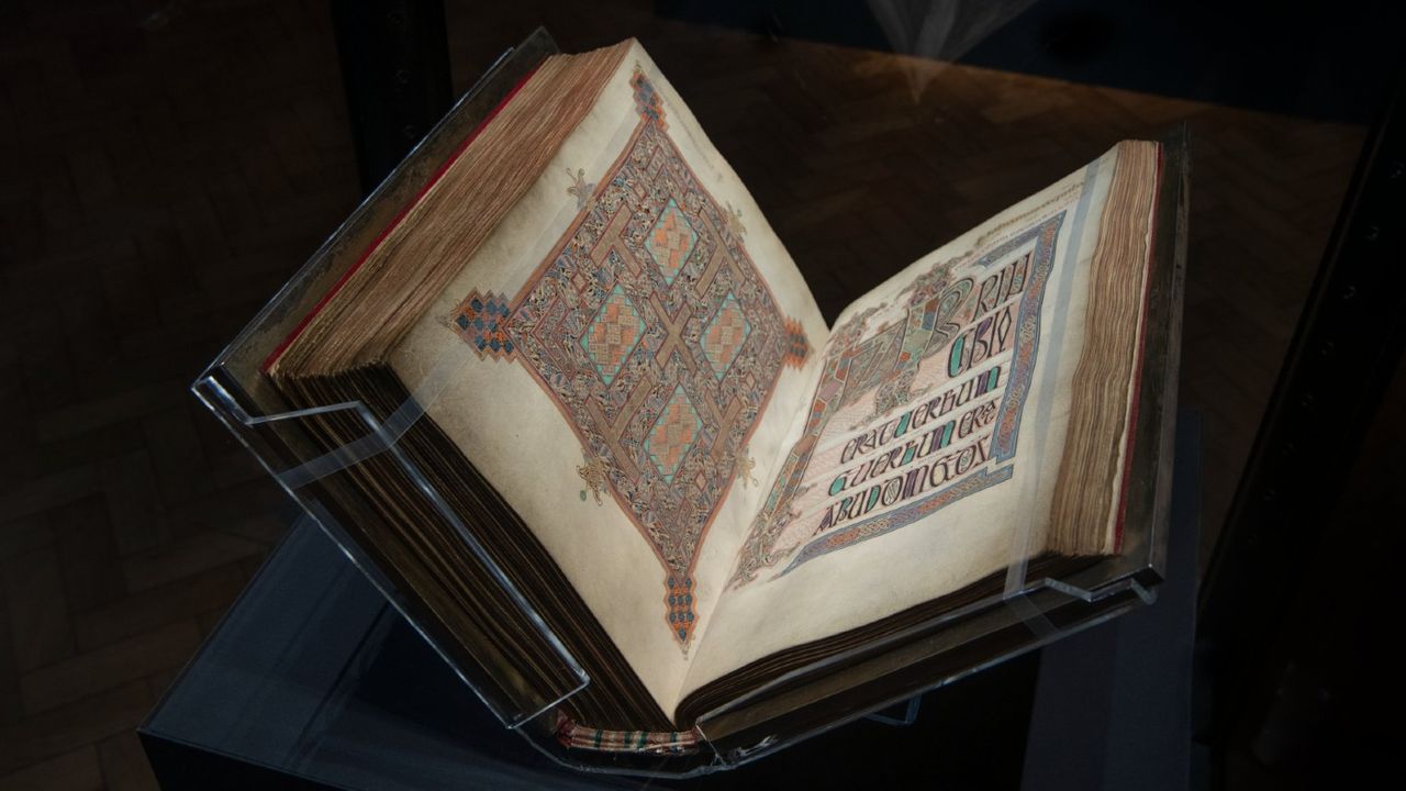 The Lindisfarne Gospels