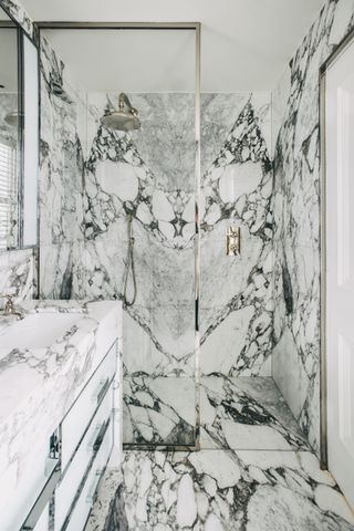 marble shower room