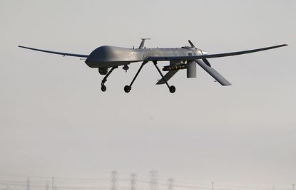 A predator drone.